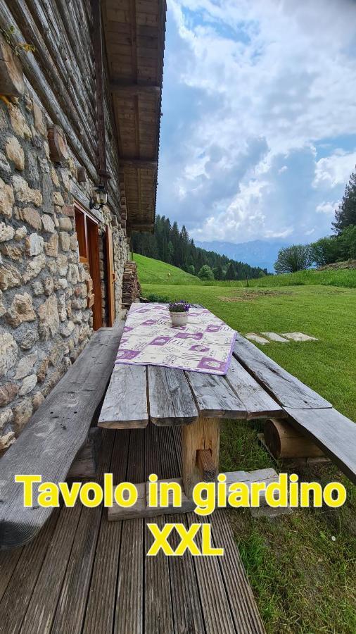 Baita Pra Petina Pale di San Martino Siror Bagian luar foto
