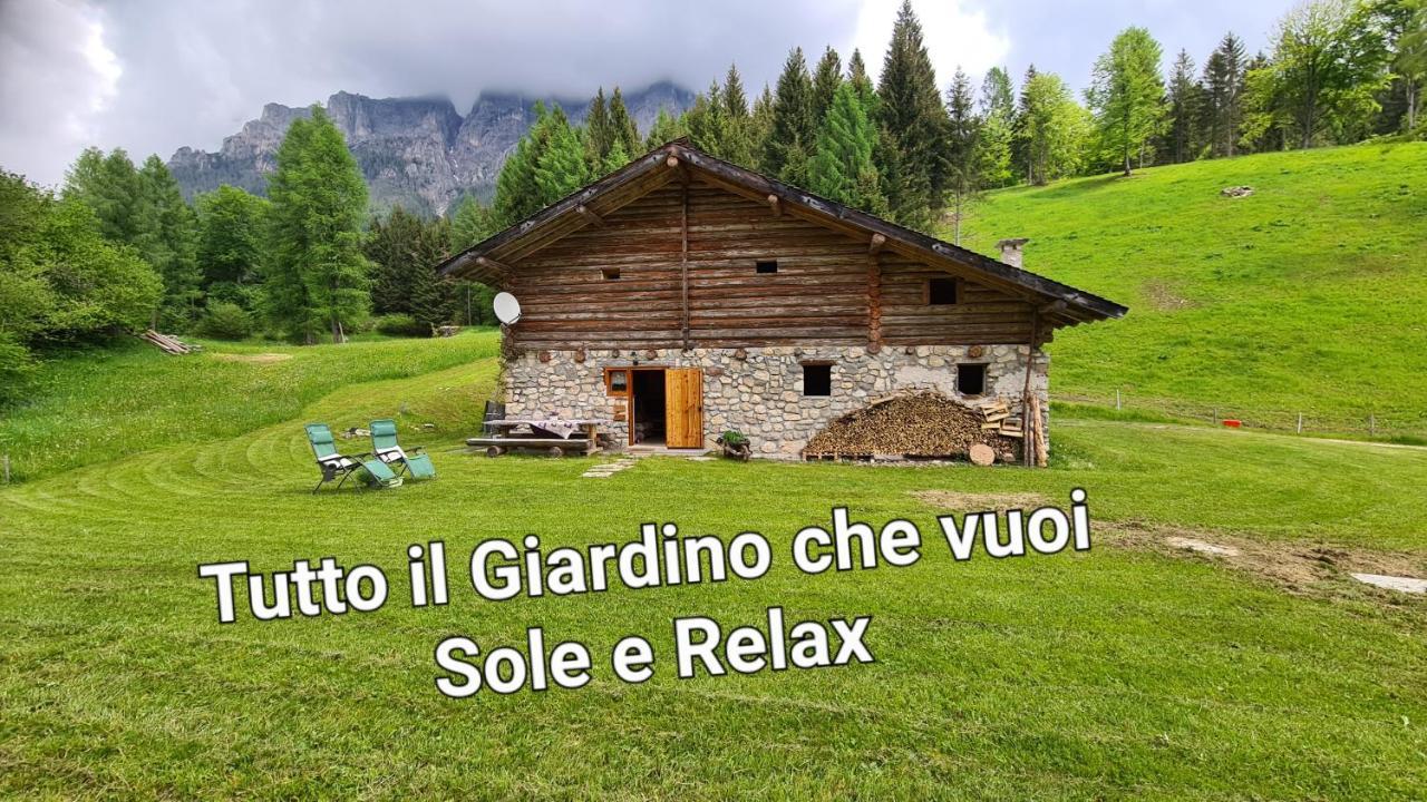 Baita Pra Petina Pale di San Martino Siror Bagian luar foto